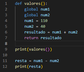 scope de variables en python