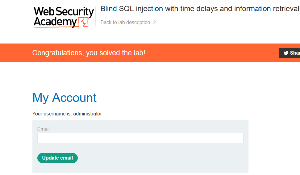 SLQ Blind Injection Vulnerability
