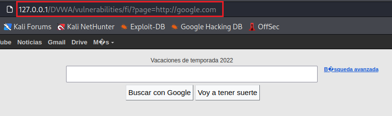 Vulnerabilidad de Inclusión Remota de Archivos