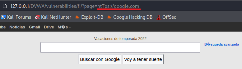 Vulnerabilidad de Inclusión Remota de Archivos