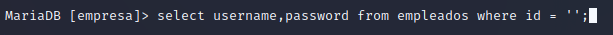 sql injection vulnerability