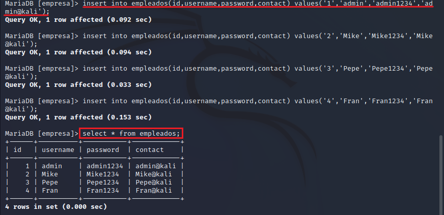 Vulnerabilidad de Inyección SQL