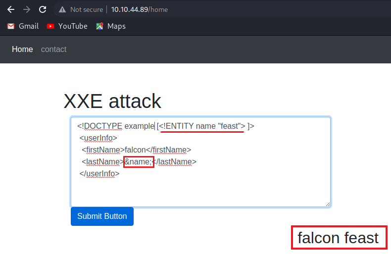Vulnerabilidad de Entidad externa XML