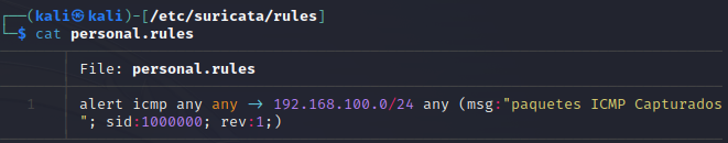 Detección de intrusos con Suricata