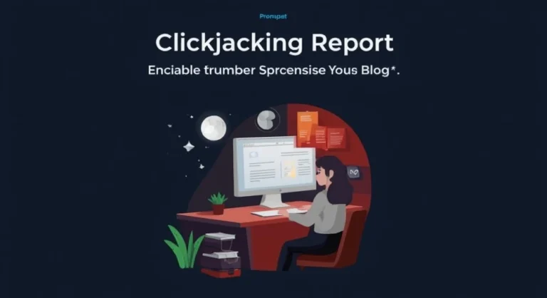 Reporte clickjacking